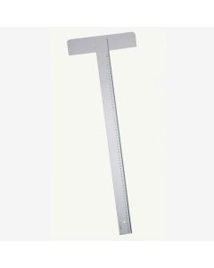 Hovedlineal 65cm Graph'It transparent med centimetermål