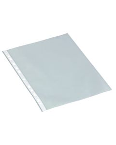 Lomme A4 0,09mm PP klar 100 stk åben top