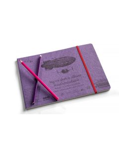 Skitsehæfte ingres SMLT authentic 24x17cm 130g 