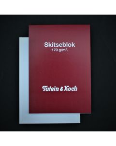 Skitseblok T&K A4 170g/m²