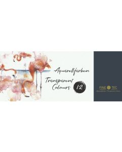 Akvarelbox finetec pan 12ass