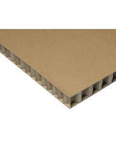 Pap økomount 10mm 120x240cm brun/brun/brun