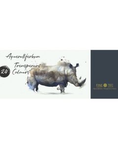 Akvarelbox finetec pan 24ass