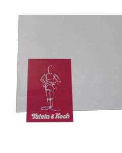 Plastforside A3 0,2mm klar PVC