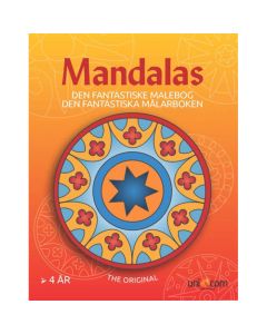 Malebog Mandala den fantastiske malebog fra 4 år
