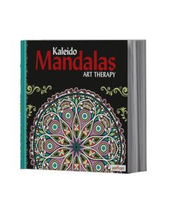 Malebog Mandala kaleido black - udgået