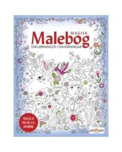 Malebog Mandala magisk malebog enhjørninger