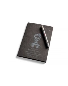 Skitseblok SMLT authentic A5 170g sort