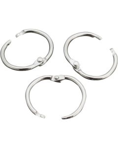 Snaplås 14 mm forniklet