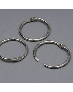 Snaplås 25 mm forniklet