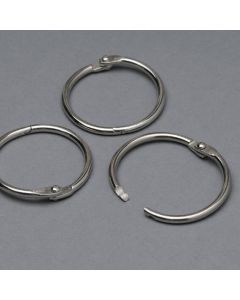 Snaplås 38 mm forniklet