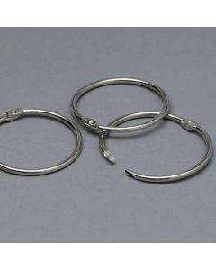 Snaplås 76 mm forniklet