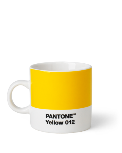 Kop med hank Pantone Espresso yellow 012