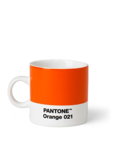 Kop med hank Pantone Espresso orange 021