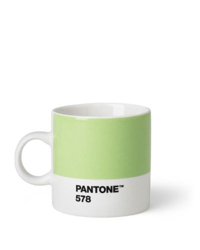 Kop med hank Pantone Espresso light green 578