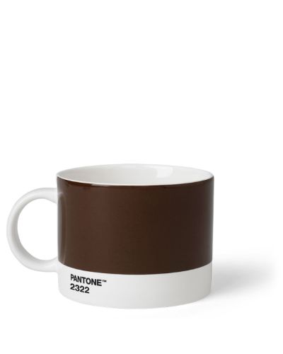 Krus med hank Pantone Tea Cup brown 2322