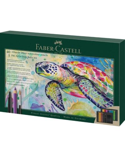 Farveblyant Albrecht Dürer sæt 40ass+Pitt artist - 217554