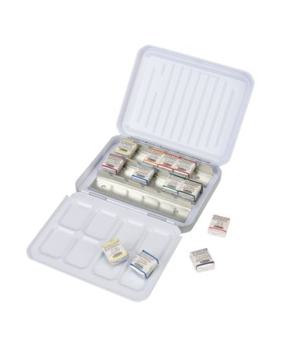 Akvarelbox horadam ½ pans 12ass Floral metalbox