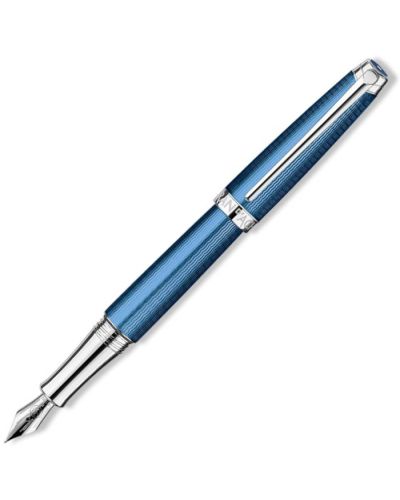 Fyldepen Caran d'Ache Léman Grand Bleu M