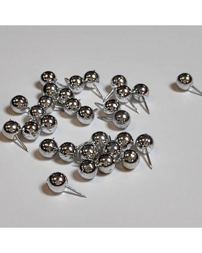 Kortnåle 10/10 sølv pakke med 30