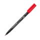 OHP-pen permanent Lumocolor 0,6mm 318F rød