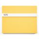 Notesbog m blyant Pantone 17x21cm 160s linjeret yellow 012 c