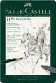 Blyant skitse grafit Faber Pitt 11 dele