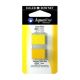Akvarel aquafine ½-pans nr.001 - farve 651+620 Lemon yellow / Cadmium yellow hue