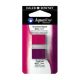 Akvarel aquafine ½-pans nr.007 - farve 414+433 Quinacridone magenta / Purple lake