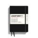 Notesbog Leuchtturm A5 251s linjeret black hardcover