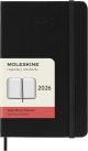 Kalender Moleskine 26 P dag sort hc