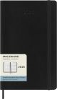 Kalender Moleskine 26 L måned sort sc