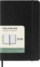 Kalender Moleskine 26 P uge sort sc