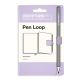 Penneholder til notesbog L lilac Pen Loop