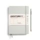 Notesbog Leuchtturm A5 251s ulinjeret light grey hardcover