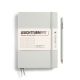 Notesbog Leuchtturm A5 251s prikket light grey hardcover