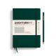 Notesbog Leuchtturm A5 251s kvadreret forest green hardcover