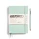 Notesbog Leuchtturm A5 251s prikket mint green hardcover