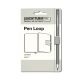 Penneholder til notesbog L light grey Pen Loop