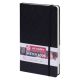 Skitsebog Royal Talens 13x21cm hf 140g black - 9314002M