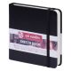 Skitsebog Royal Talens 12x12cm 140g black - 9314004M