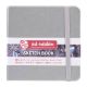 Skitsebog Royal Talens 12x12cm 140g shiny silver - 9314044M