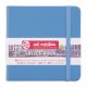 Skitsebog Royal Talens 12x12cm 140g lake blue - 9314214M