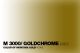 Spraymaling Montana Gold 400ml M3000 Goldchrome