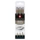 Multiliner pigma micron sæt 3 ass 005,01,PN sort