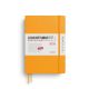 Kalender Leuchtturm 2026 A5 daglig dot hardcover rising sun