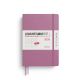Kalender Leuchtturm 2026 A5 daglig linjeret hardcover dusty rose