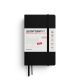 Kalender Leuchtturm 2026 A6 daglig linjeret hardcover black