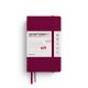 Kalender Leuchtturm 2026 A6 daglig linjeret hardcover port red