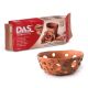 Modellervoks DAS 500gr terracotta air dry